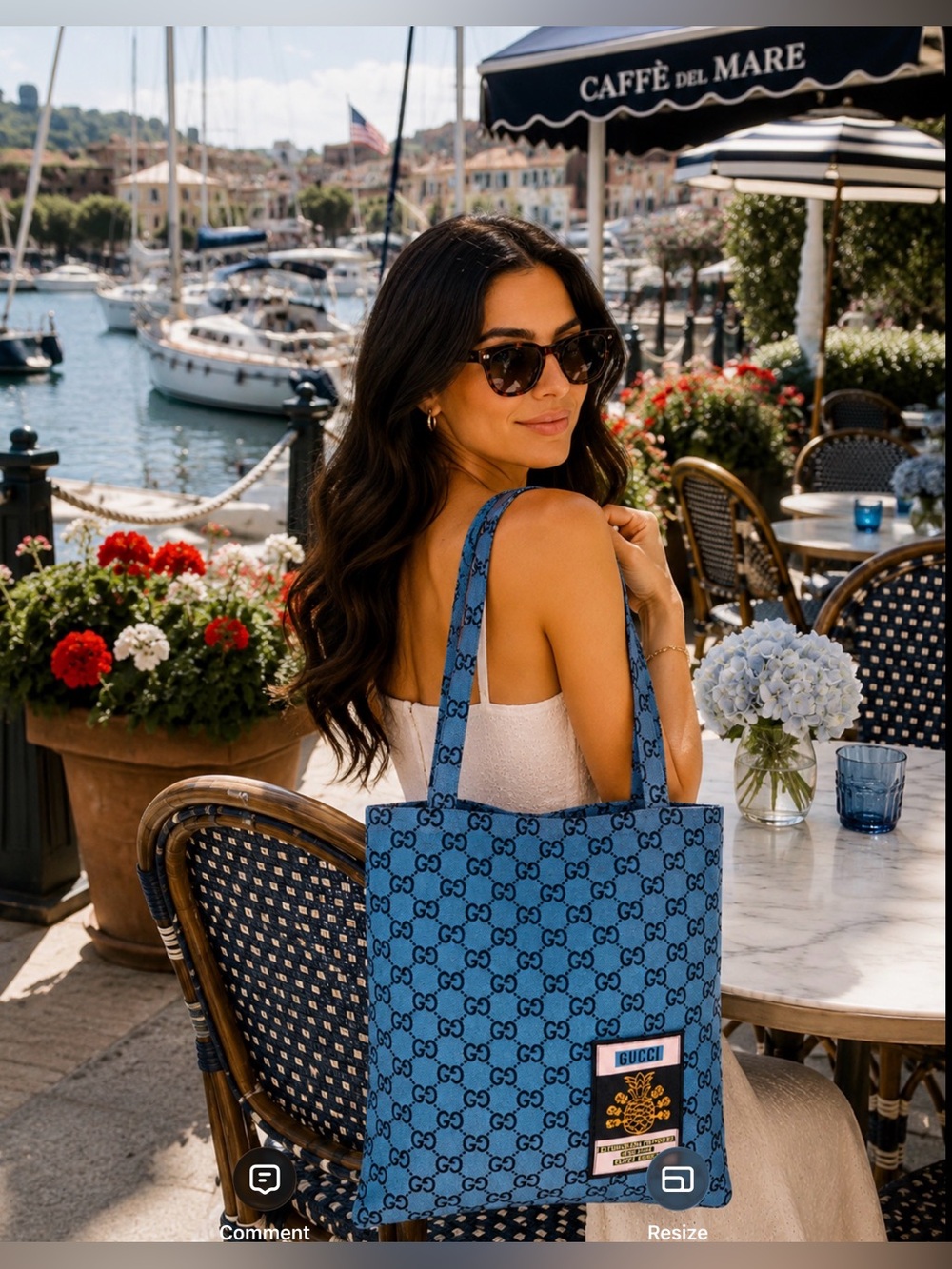New made for Gucci Logo Tote GWP